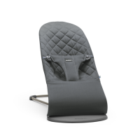 BabyBjörn Bouncer Bliss lehátko - Anthracite Woven 