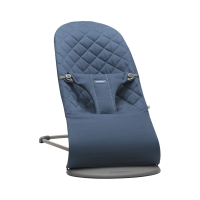 BabyBjörn lehátko Bliss - Midnight Blue Woven classic 