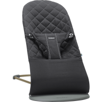 BabyBjörn lehátko Bouncer Bliss Black cotton