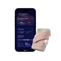 OWLET Ponožka inteligentní Dream Sock - Dusty Rose