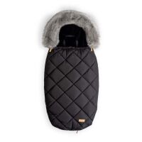 Beztroska Fusak s kožešinou 110cm - Black 