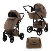Kočárek kombinovaný 2v1 ADAMEX Nola Natura - Camel