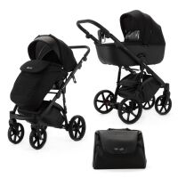 Kočárek kombinovaný 2v1 ADAMEX Nola Natura - Carbon