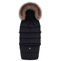Cottonmoose Fusak do kočárku COMBI - Černý
