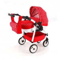 Kočárek pro panenky Jasmine Kids OK - 12