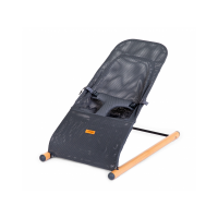 Childhome Houpací lehátko Evolux - Natural Anthracite