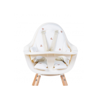 Childhome sedací podložka do dětské židličky - Jersey Hearts