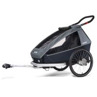 CROOZER KID FOR 1 PLUS Vaaya 2v1 odpružený - GRAPHITE BLUE