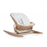 Childhome podložka do houpacího lehátka Wood Rock - Jersey Gold Dots