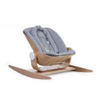 Childhome podložka do houpacího lehátka Wood Rock - Jersey Grey