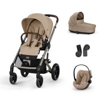 Cybex Balios S Lux bundle 3v1 - Almond Beige 2026