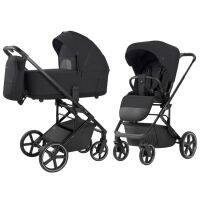 Koombinovaný kočárek Carrello Alfa 2v1 New CRL-6522 - Rock Black 