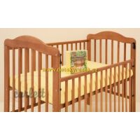 PROSTĚRADLO FROTÉ LUX  Scarlett 140 x 70 -Žluté