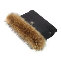 Rukávník na kočárek Emitex Luxury - SOFT Wild Black