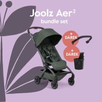 Kočárek Joolz AER2 BUNDLE SET - Forest green