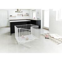 Ohrádka Babydan Square play pen bílá+matrace