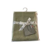 HÁČKOVANÁ DEKA BABYDAN - Dusty Green