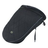 Zimní nánožník na kočárek Emitex SOFT - Black Comfy