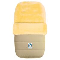 EISBÄRCHEN fusak kožešinový - béžový