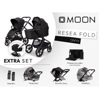 Kočárek Moon ReSea FOLD Extra Set - Onyx 2026