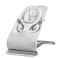 Ergobaby lehátko Evolve Bouncer - Light grey