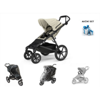 Akční set kočárek Thule Urban Glide 4-wheel + pláštěnka, madlo, moskytiera