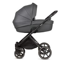 Hluboký kočárek Bo Jungle B-Lummy - Shadow Grey Eco Leather