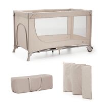 Kinderkraft Cestovní postýlka Joy 2 - Beige