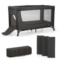 Kinderkraft Cestovní postýlka Joy - Light grey