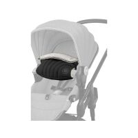 kiddy spojený rukávník s kožešinou Onyx Black