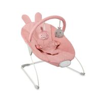 Vibrační lehátko s melodiemi MoMi GLOSSY - Růžové
