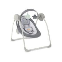 Houpací lehátko s melodiemi MoMi LISS - Šedé