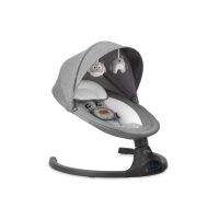 Elektrické houpátko MoMi LAMI/KENANI - Tmavě šedá