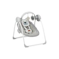 Houpací lehátko s melodiemi MoMi LISS - medvěd růžový