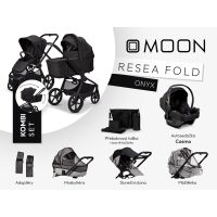 Kočárek Moon ReSea FOLD Kombi Set - Onyx 2026