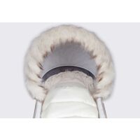 Jasmine kožešinový lem na kočárek