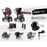 Kočárek MOON RESEA 2.0 Maxi Set 4v1 - Tonka 2026
