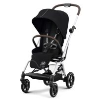Kočárek Cybex Eezy S Twist+ 2 - Moon Black/Silver 2023