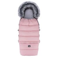 Cottonmoose Fusak do kočárku COMBI - Růžový