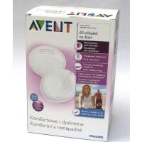 Avent prsní vložky jednorázové - 60ks