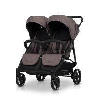 Euro-Cart Doblo kočárek pro dvojčata a sourozence - Taupe