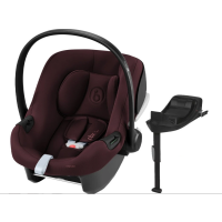Autosedačka Cybex Aton B2 i-size + Isofix Base One - Red