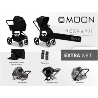 Kočárek MOON RESEA 2.0 Extra set