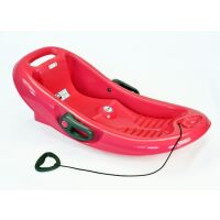 Dětské boby KHW Snow Flipper De Luxe - Růžová