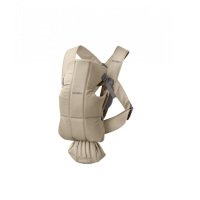 BabyBjörn Nosítko Mini - Beige Woven 