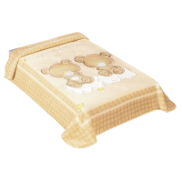 SCARLETT ŠPANĚLSKÁ DEKA AKRYLOVÁ 80x110 cm - 548-béžová