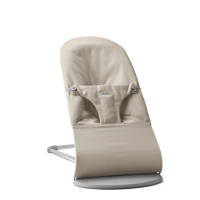 BabyBjörn lehátko BLISS Woven - Light Beige mélange 