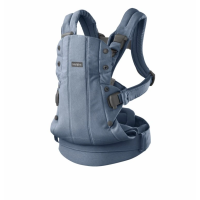 Nosítko Babybjorn HARMONY Woven - Light Blue mélange 