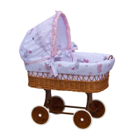 PROUTĚNÝ KOŠ SCARLETT S BOUDOU VELKÝ - Puppis Růžový 