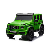 Elektrické autíčko Mercedes G63 AMG 2x24V 4x200W XXL + MP4 - lakované zelené 
